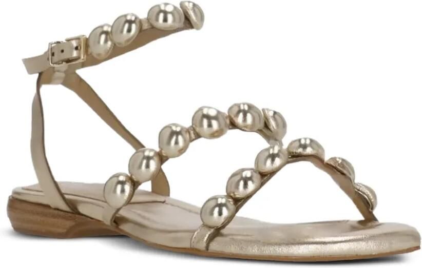 Ash Regy leren sandalen met imitatieparel Goud - Foto 3