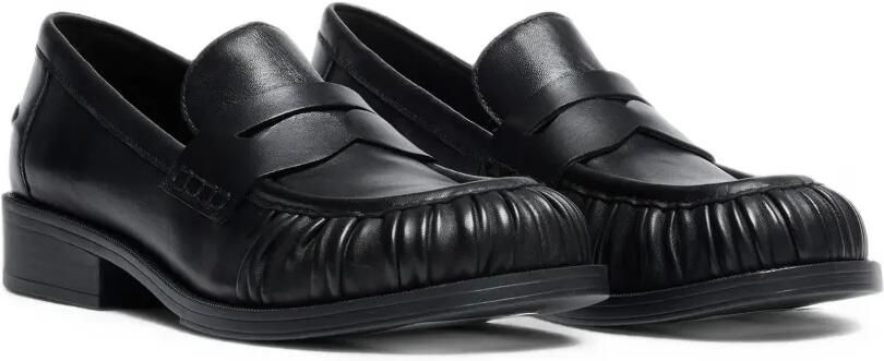 Ash Rusty leren loafers met ruches Zwart - Foto 3