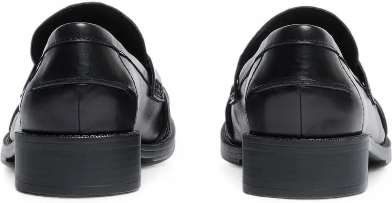 Ash Rusty leren loafers met ruches Zwart - Foto 2