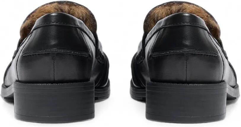 Ash Rusty loafers met gesmockte neus en voering Zwart - Foto 2