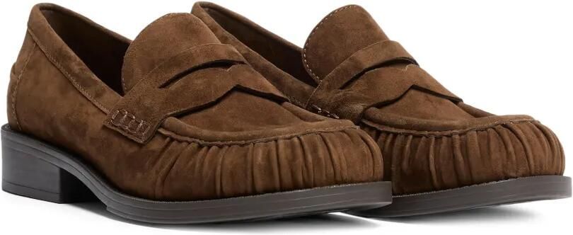 Ash Rusty loafers met ruches en penny bandje Bruin - Foto 3
