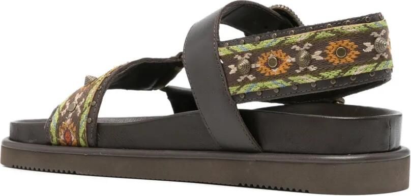 Ash Sandalen met gesp Bruin - Foto 4