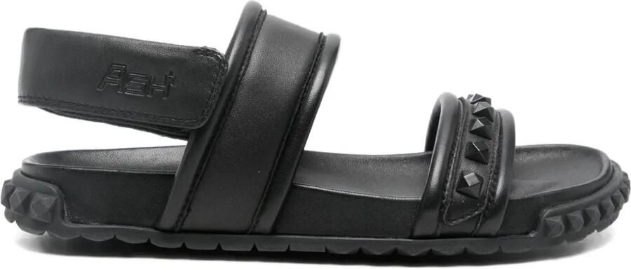 Ash Sandalen met studs Zwart