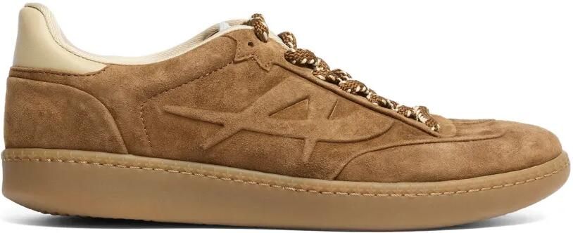 Ash Siena low-top sneakers met logo-reliëf Bruin