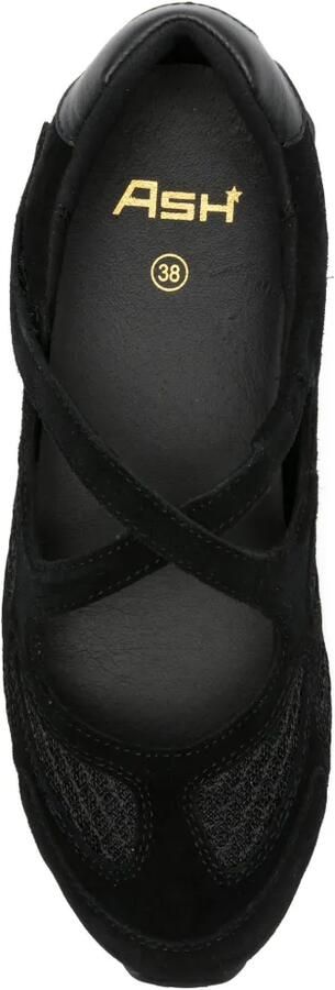 Ash Sneakers met gekruiste klittenband Zwart - Foto 4