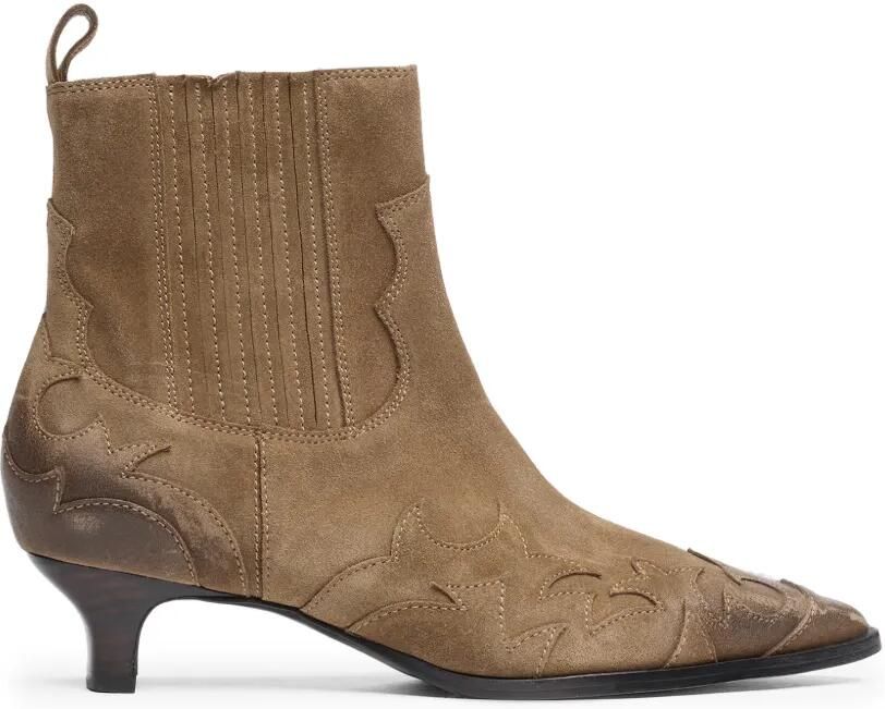 Ash Titan enkellaarzen met Western-stijl Bruin