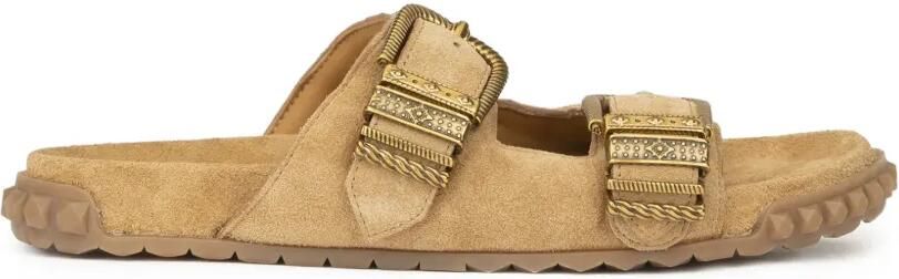 Ash Twister platte sandalen Beige