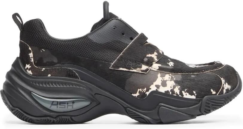 Ash Vapor slip-on sneakers van ponyhaar Zwart
