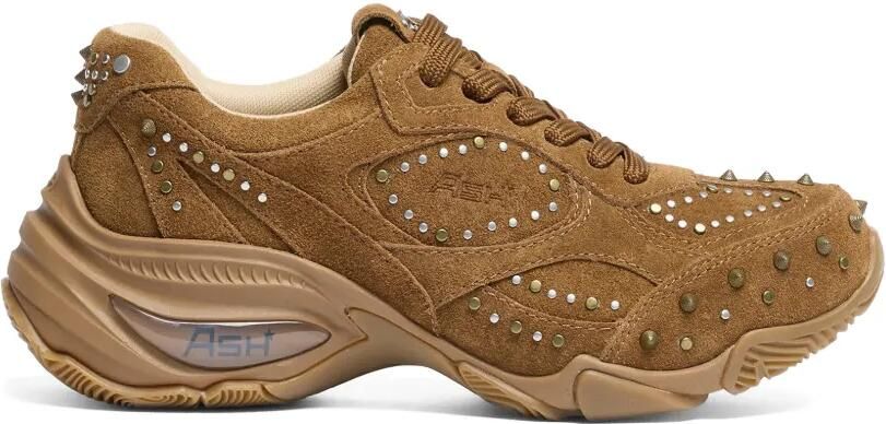 Ash Verve suède low-top sneakers verfraaid met studs Bruin
