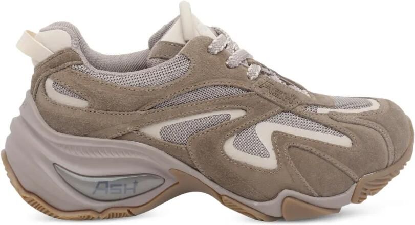 Ash Viper suède sneakers met vlakken Bruin