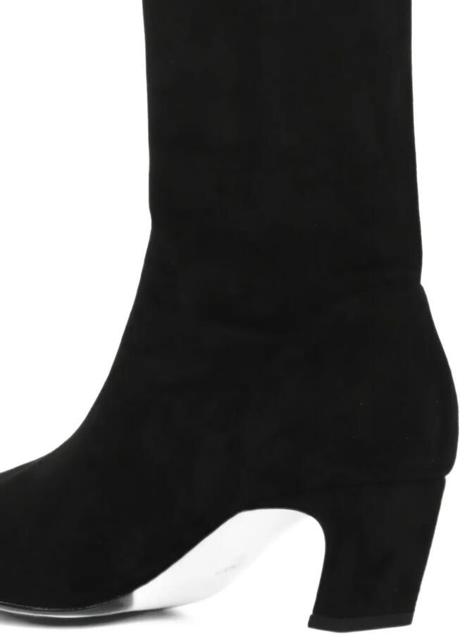 Ash Viva pointed-toe ankle boots Zwart - Foto 4