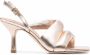 Ash Gewatteerde slingback sandalen Geel - Thumbnail 1