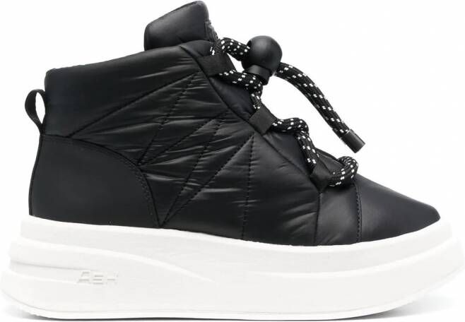 Ash Igloo sneakers met plateauzool Zwart