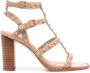 Ash Kabuki Bis 100 leren sandalen Beige - Thumbnail 1