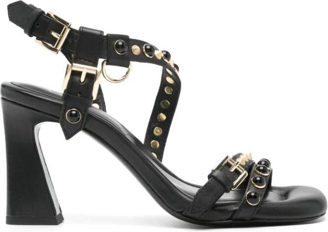 Ash Lennox 95 leren sandalen Zwart