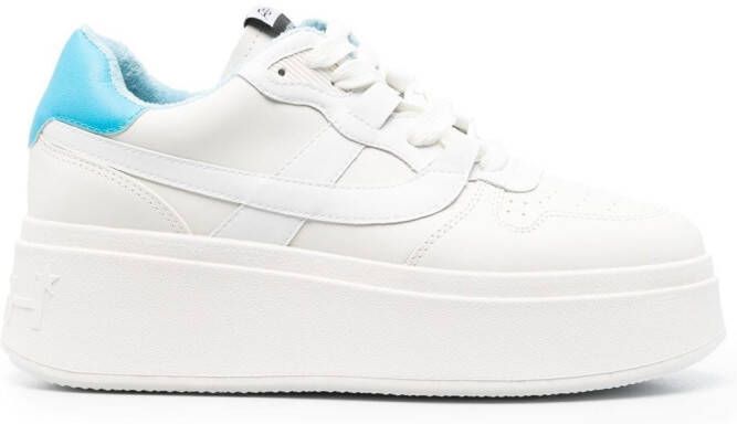 Ash Match sneakers met plateauzool Wit