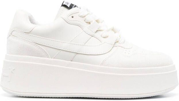 Ash Match sneakers met plateauzool Wit