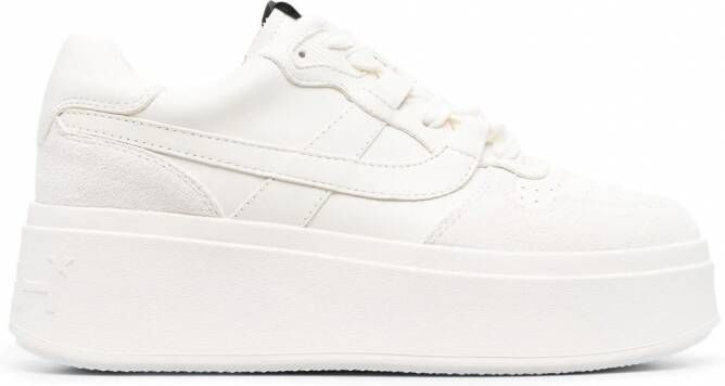 Ash Match sneakers met plateauzool Wit