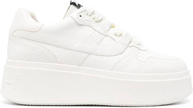 Ash Match sneakers met plateauzool Wit
