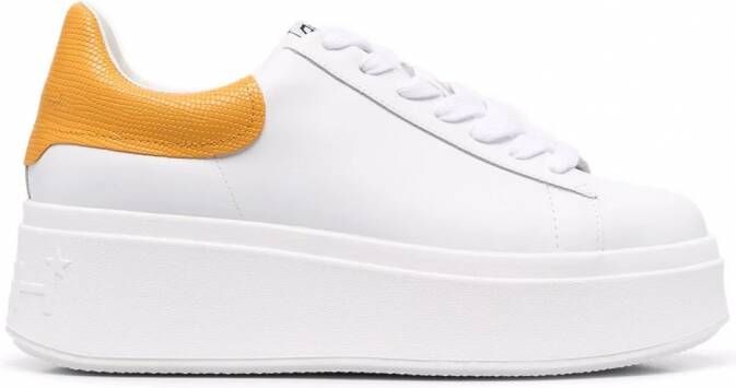 Ash Moby sneakers met plateauzool Wit