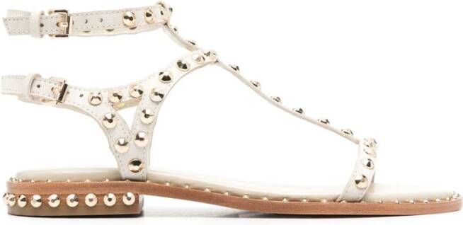 Ash Panic sandalen verfraaid met studs Beige