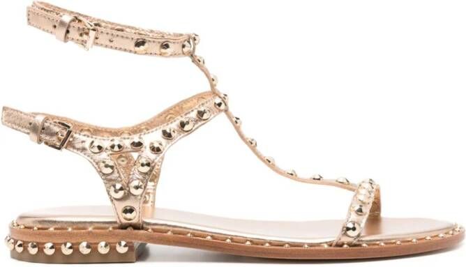 Ash Panic sandalen verfraaid met studs Goud