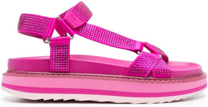 Ash Sandalen met plateauzool Roze