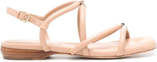 Ash Ruby leather sandals Beige