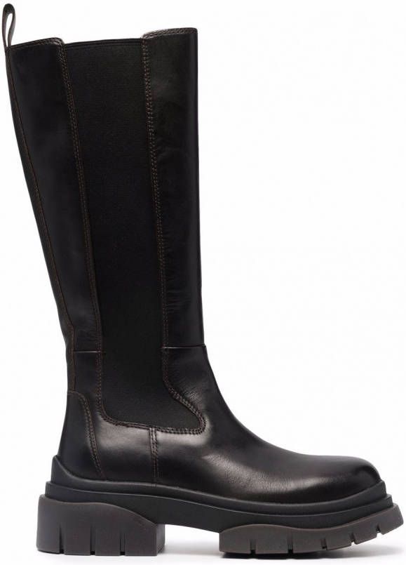 Ash Leren laarzen Bruin