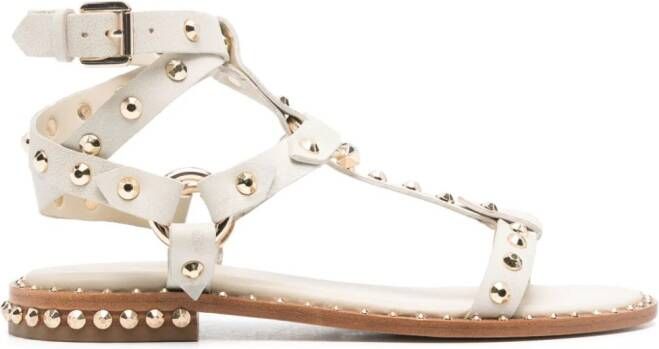 Ash Sandalen verfraaid met studs Beige