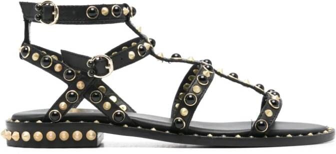 Ash Sandalen verfraaid met studs Zwart