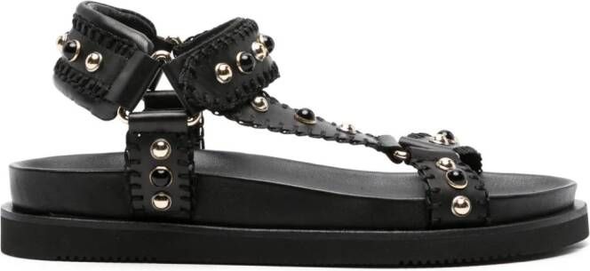 Ash Utopia sandalen met studs Zwart