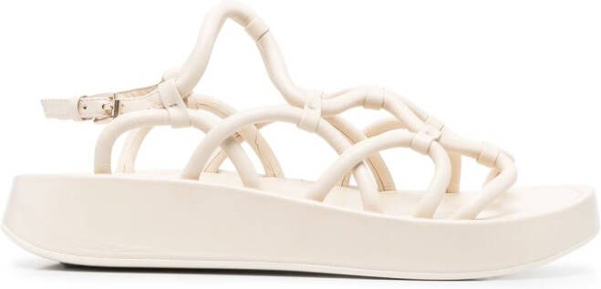 Ash Venus sandalen met plateauzool Beige