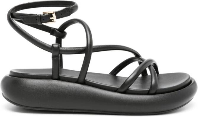 Ash Vice leren sandalen Zwart