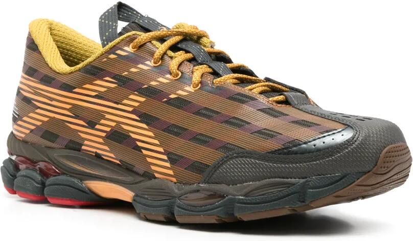 ASICS Gel S geruite sneakers Bruin - Foto 3