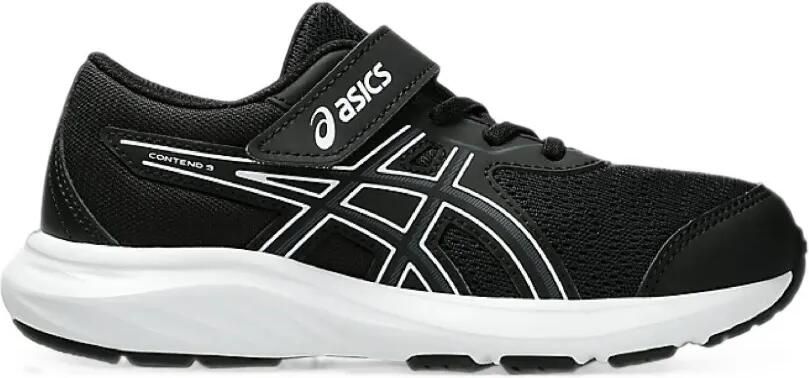 Asics Kids Contend 9 "Black White" sneakers Zwart - Foto 2
