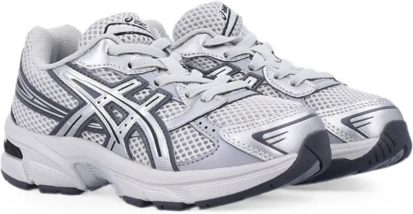Asics Kids GEL-1130 PS sneakers met metallic-effect Grijs