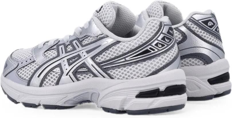 Asics Kids GEL-1130 PS sneakers met metallic-effect Grijs - Foto 4