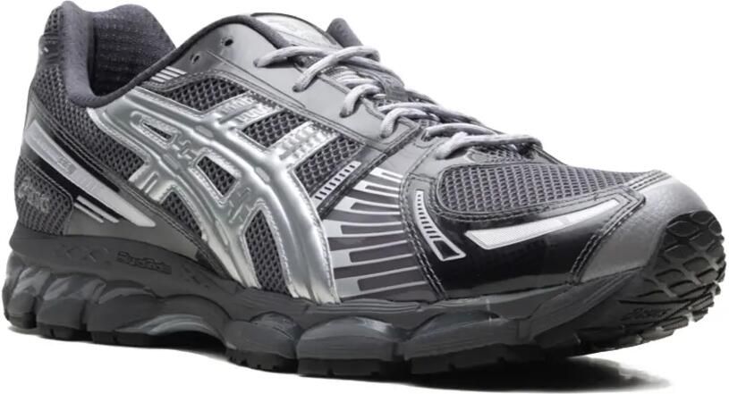 ASICS Kith Tornado Pure Silver Gel-Kayano 12.1 sneakers Zwart - Foto 2