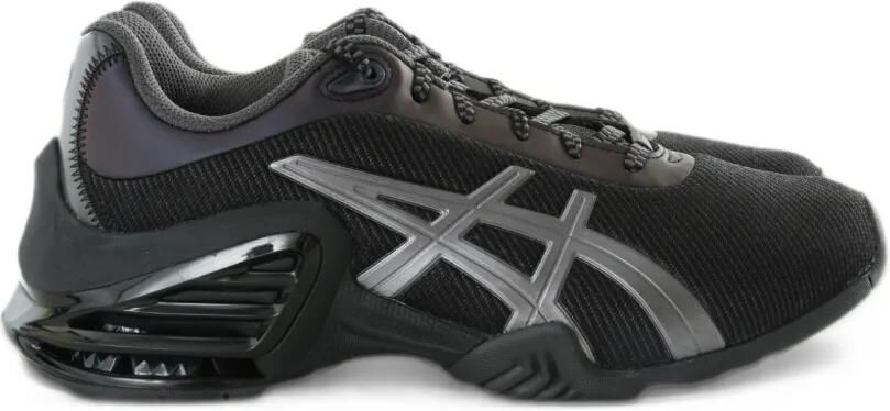 ASICS mesh-panelled low-top sneakers Zwart