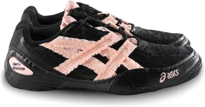 ASICS Sneakers met ruches Zwart