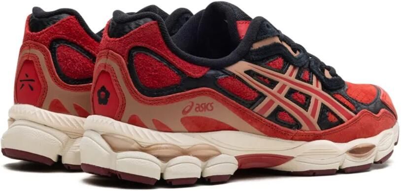 ASICS x Bleach GEL-NYC "Renji Abarai Red Black" sneakers Rood - Foto 2