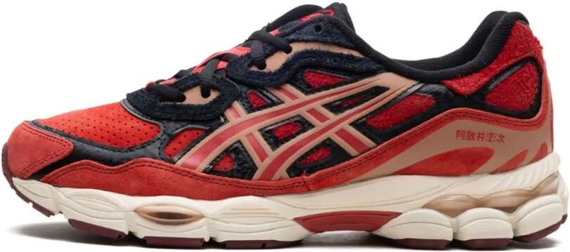 ASICS x Bleach GEL-NYC "Renji Abarai Red Black" sneakers Rood - Foto 3
