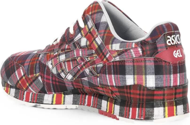 ASICS x Comme des Garçons Gel-Lyte III geruite sneakers Rood - Foto 3