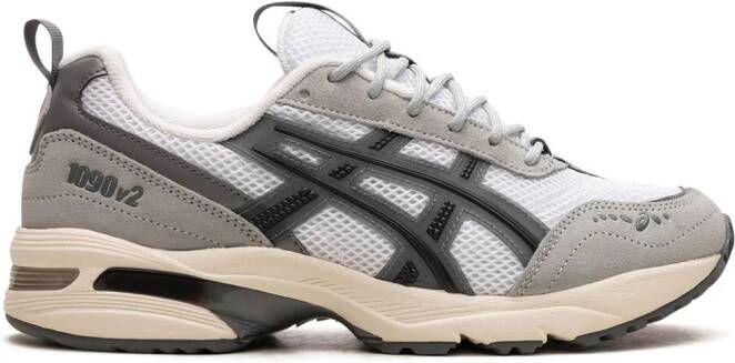 ASICS GEL-1090 V2 "White Steel Grey" sneakers Grijs