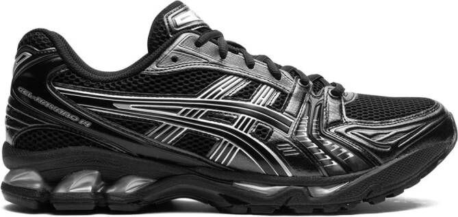 ASICS Gel-Kayano 14 "Black Pure Silver" sneakers Zwart