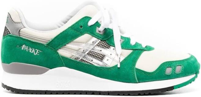 ASICS x Awake Gek-Lyte III sneakers Groen