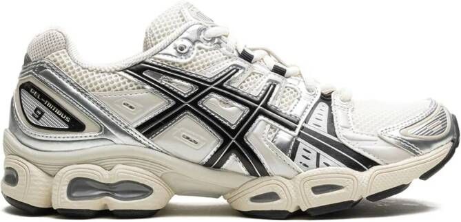 ASICS Gel-Nimbus 9 "Cream Black" sneakers Wit