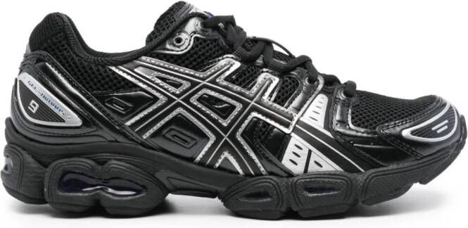 ASICS Gel-Nimbus 9 mesh sneakers Zwart