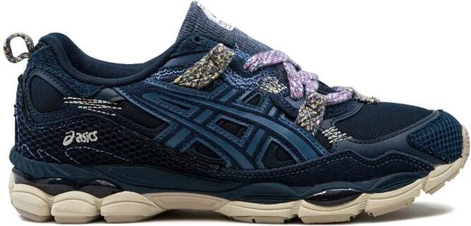 ASICS GEL-NYC "Fujitaka French Blue Grand Shark" sneakers Blauw